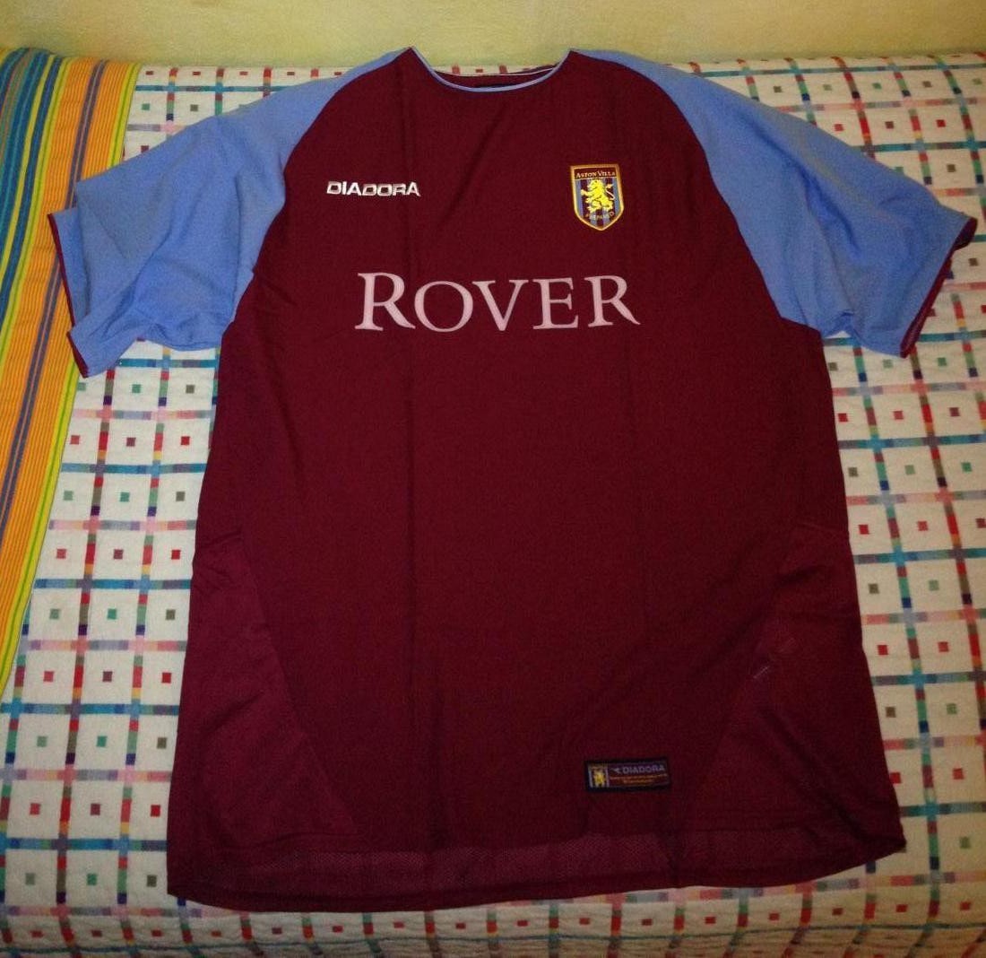 maillot équipe de aston villa domicile 2003-2004 pas cher