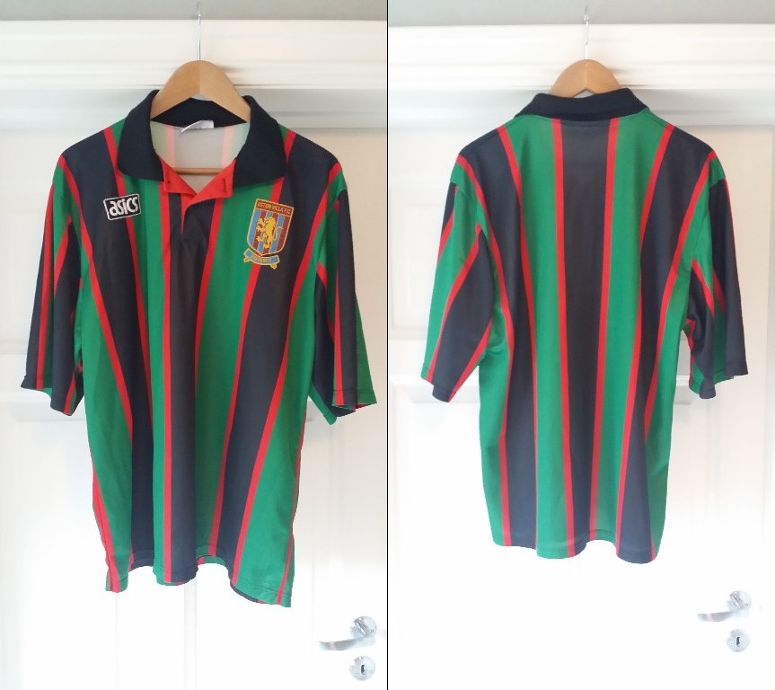 maillot équipe de aston villa exterieur 1993-1995 pas cher