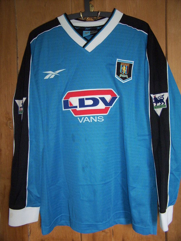 maillot équipe de aston villa exterieur 1998-2000 pas cher