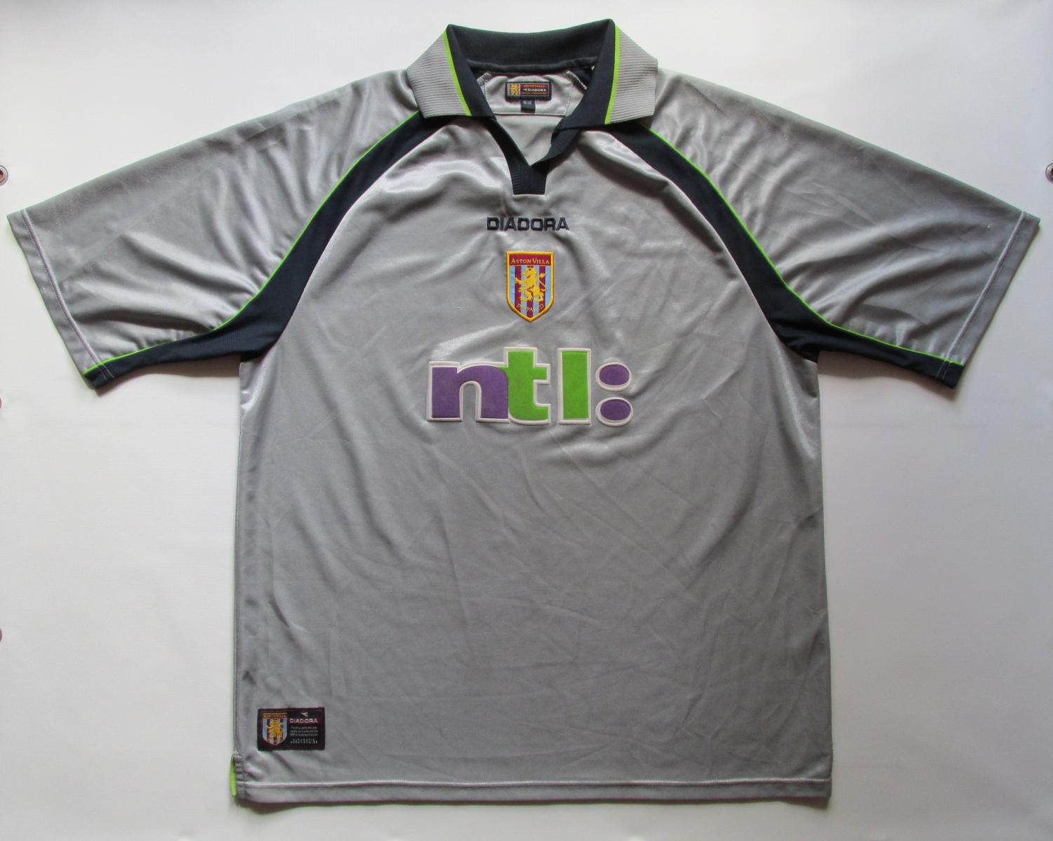 maillot équipe de aston villa exterieur 2001-2002 pas cher