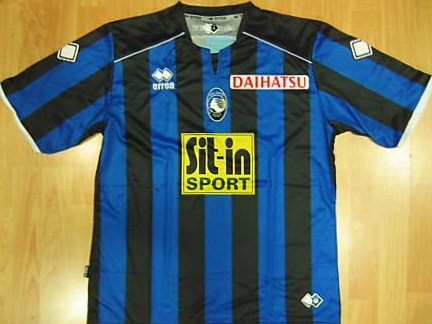 maillot équipe de atalanta bergame domicile 2008-2009 pas cher