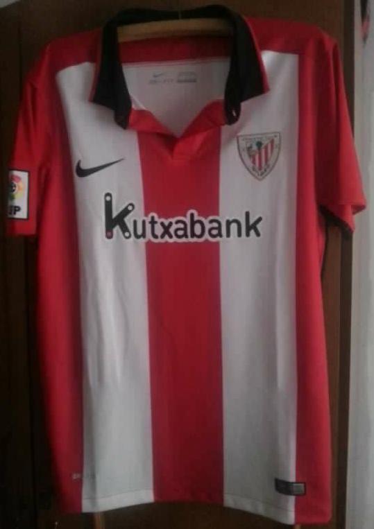 maillot équipe de athletic bilbao domicile 2015-2016 rétro