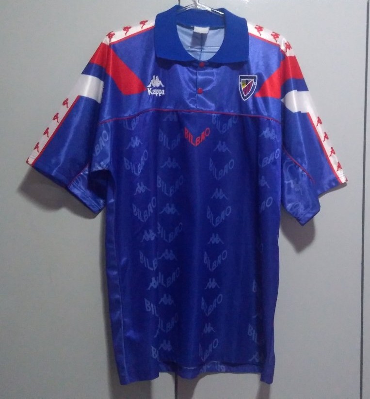 maillot équipe de athletic bilbao exterieur 1992-1993 rétro