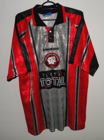 maillot équipe de athletico paranaense domicile 1997 rétro