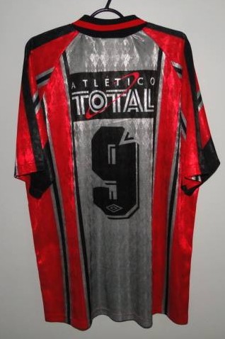 maillot équipe de athletico paranaense domicile 1997 rétro