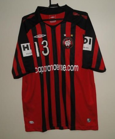 maillot équipe de athletico paranaense domicile 2008 rétro