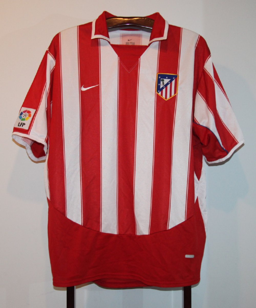 maillot équipe de atlético de madrid domicile 2003-2004 pas cher