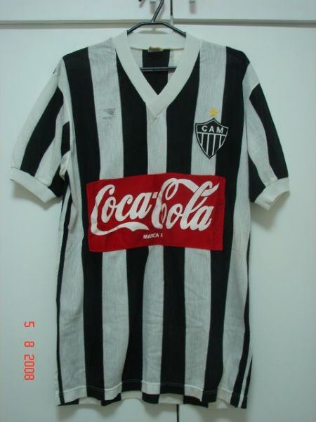 maillot équipe de atlético mineiro domicile 1986-1987 rétro