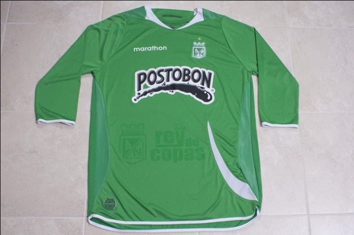 maillot équipe de atlético nacional third 2008-2009 rétro