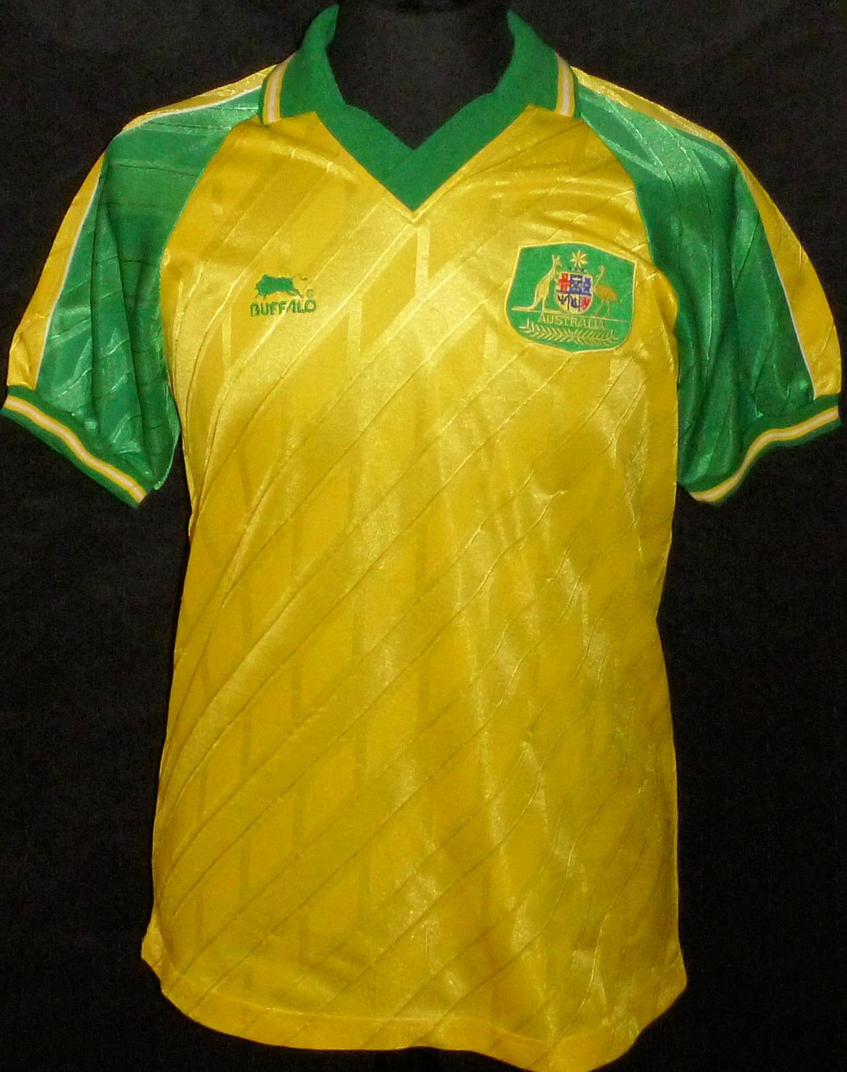 maillot équipe de australie domicile 1987-1988 pas cher