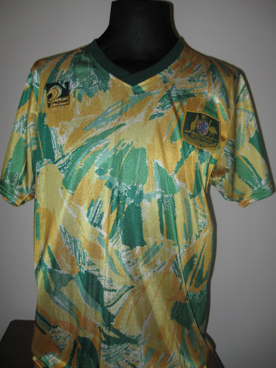 maillot équipe de australie domicile 1991-1992 pas cher