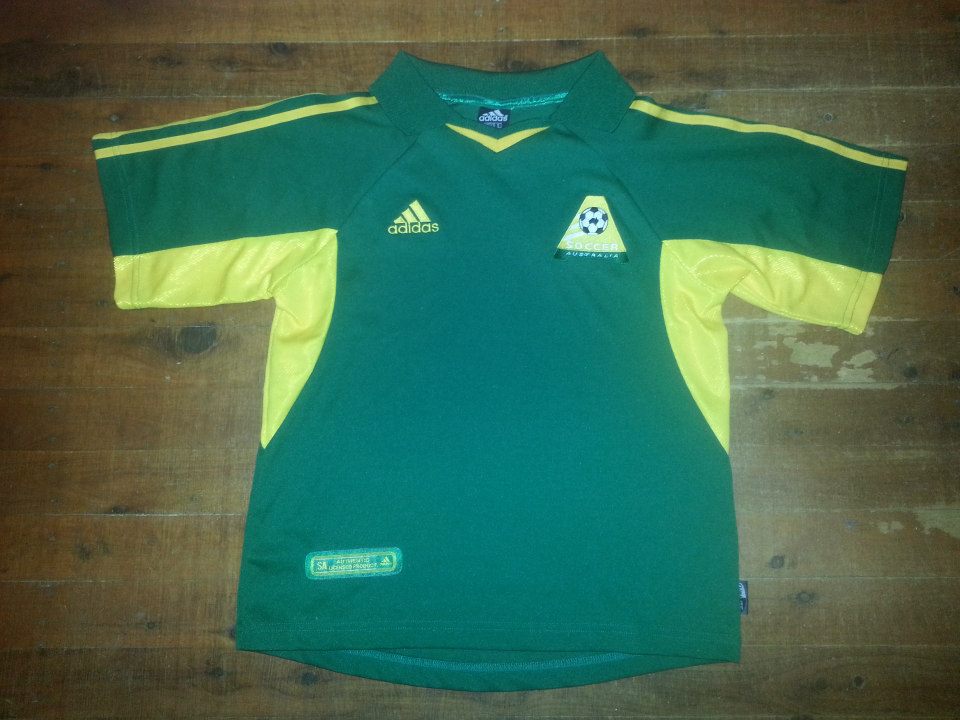 maillot équipe de australie domicile 2000-2001 pas cher