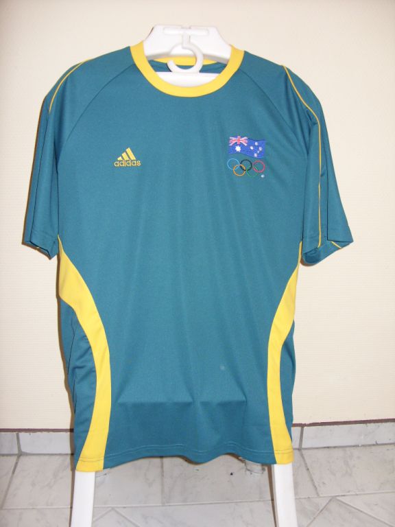 maillot équipe de australie particulier 2008 pas cher