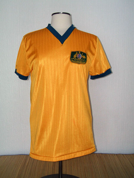 maillot équipe de australie réplique 1974 rétro