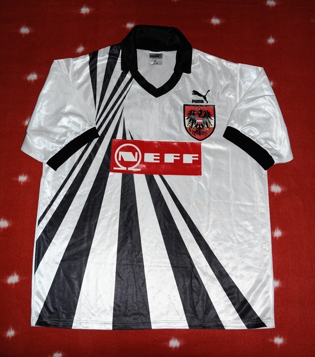 maillot équipe de autriche domicile 1990-1992 pas cher