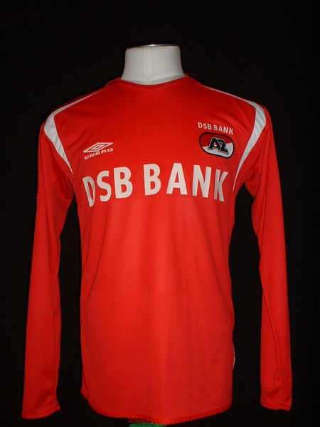 maillot équipe de az alkmaar domicile 2005-2006 pas cher