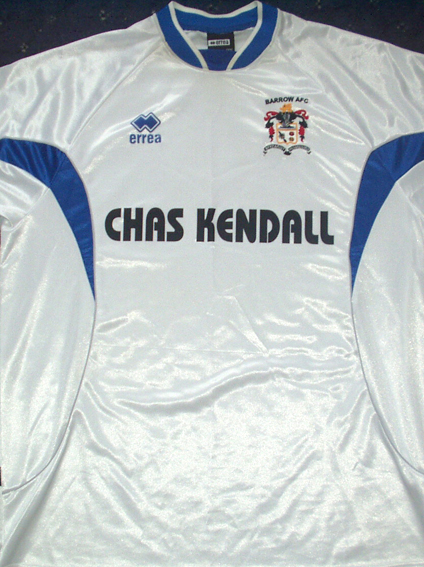 maillot équipe de barrow afc domicile 2005-2006 pas cher