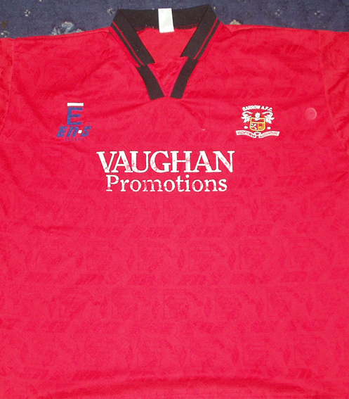 maillot équipe de barrow afc exterieur 1995-1996 pas cher