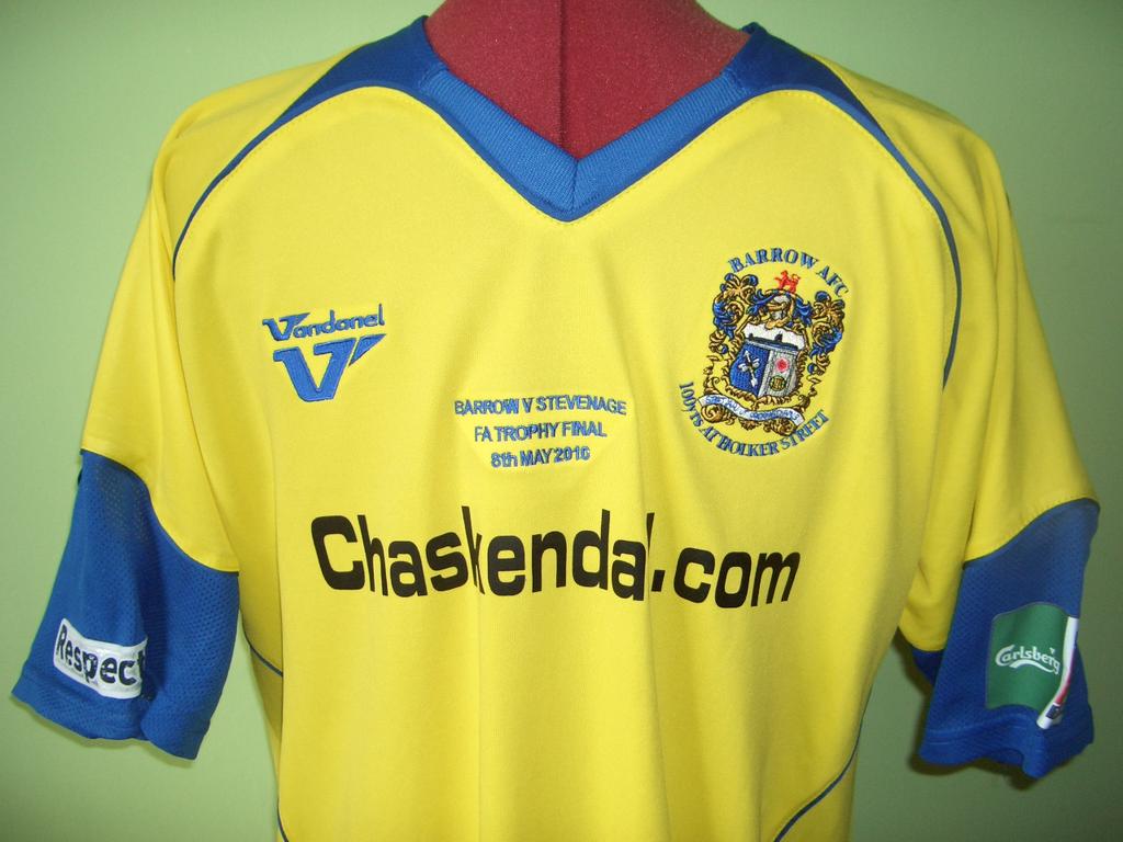 maillot équipe de barrow afc réplique 2010 pas cher