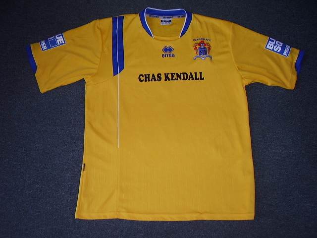 maillot équipe de barrow afc third 2008-2009 pas cher