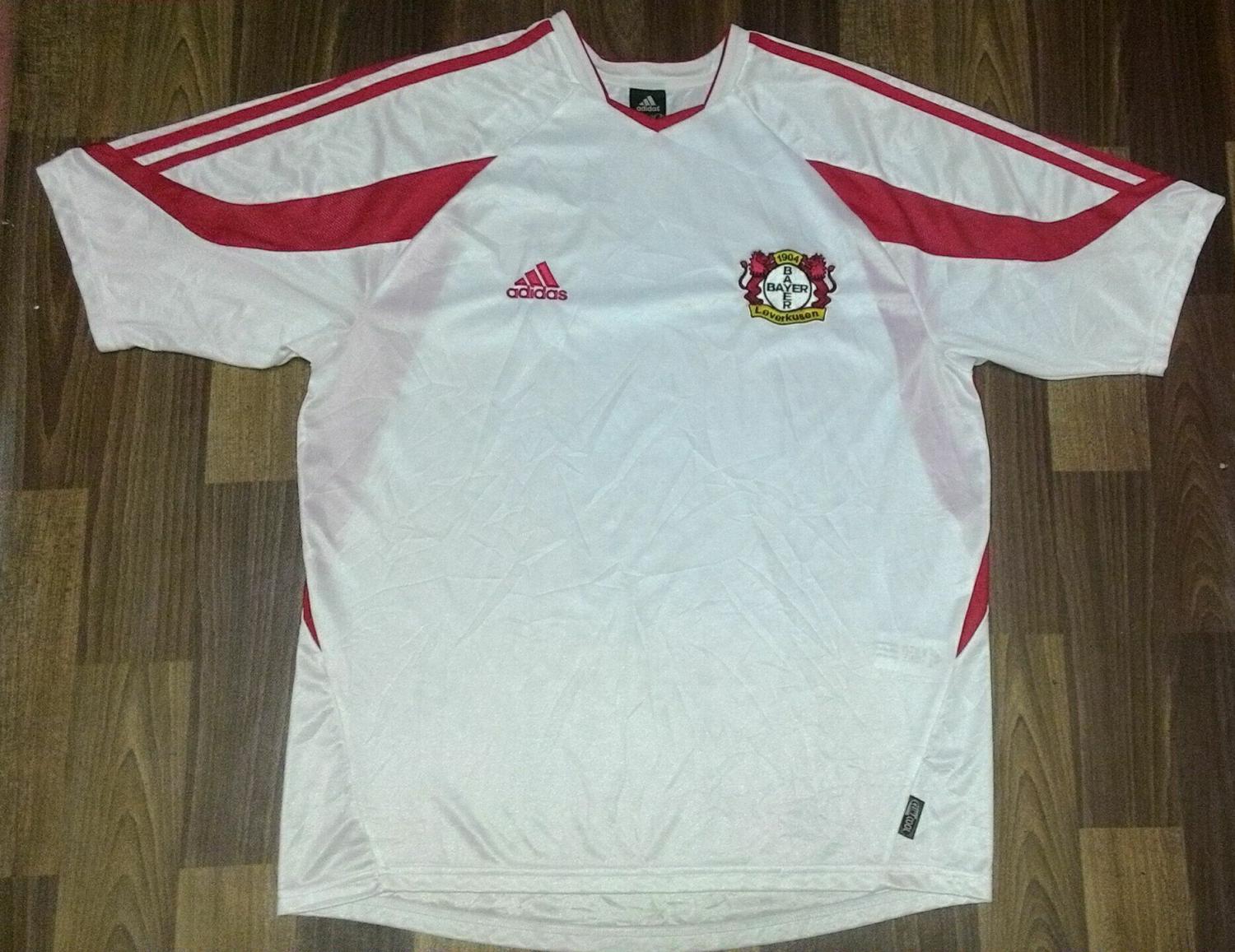 maillot équipe de bayer leverkusen exterieur 2003-2004 pas cher