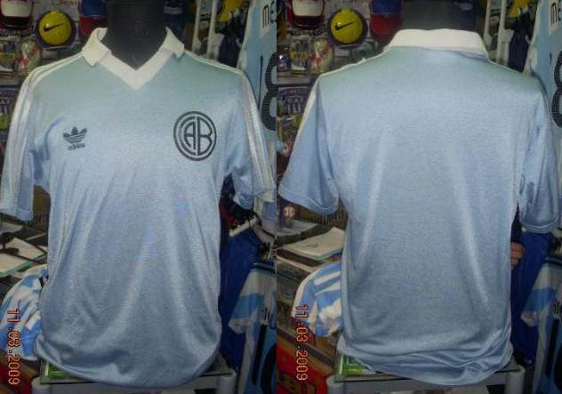 maillot équipe de belgrano domicile 1960 rétro