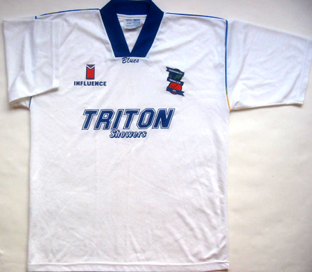 maillot équipe de birmingham city fc exterieur 1992-1993 rétro