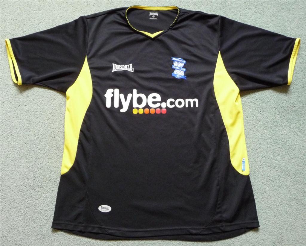 maillot équipe de birmingham city fc exterieur 2006-2007 rétro