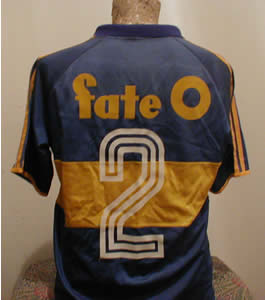 maillot équipe de boca juniors domicile 1986 pas cher