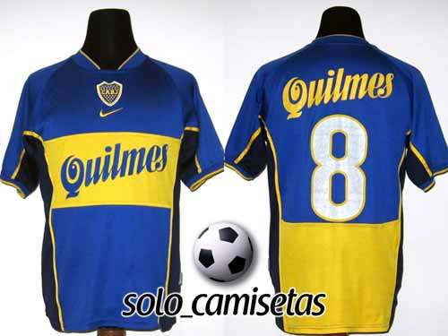 maillot équipe de boca juniors domicile 2001 pas cher