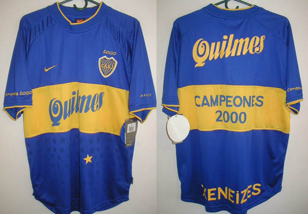 maillot équipe de boca juniors réplique 2000 pas cher