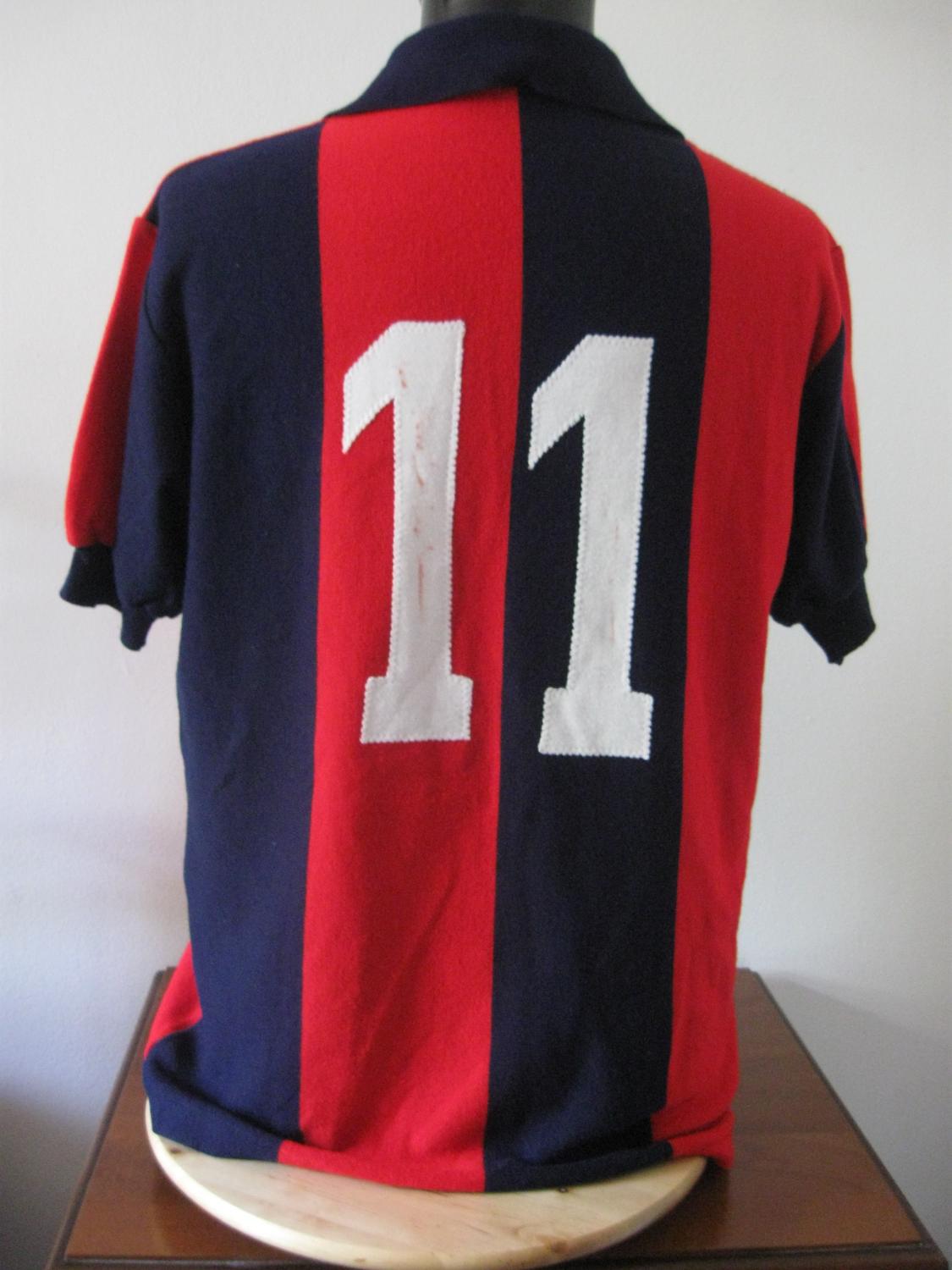 maillot équipe de bologne fc domicile 1985-1986 rétro