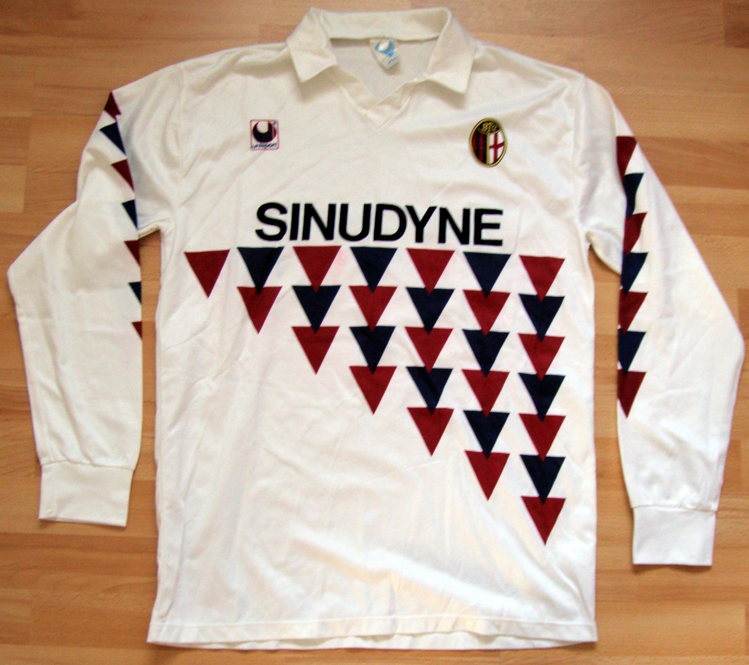 maillot équipe de bologne fc exterieur 1990-1992 rétro