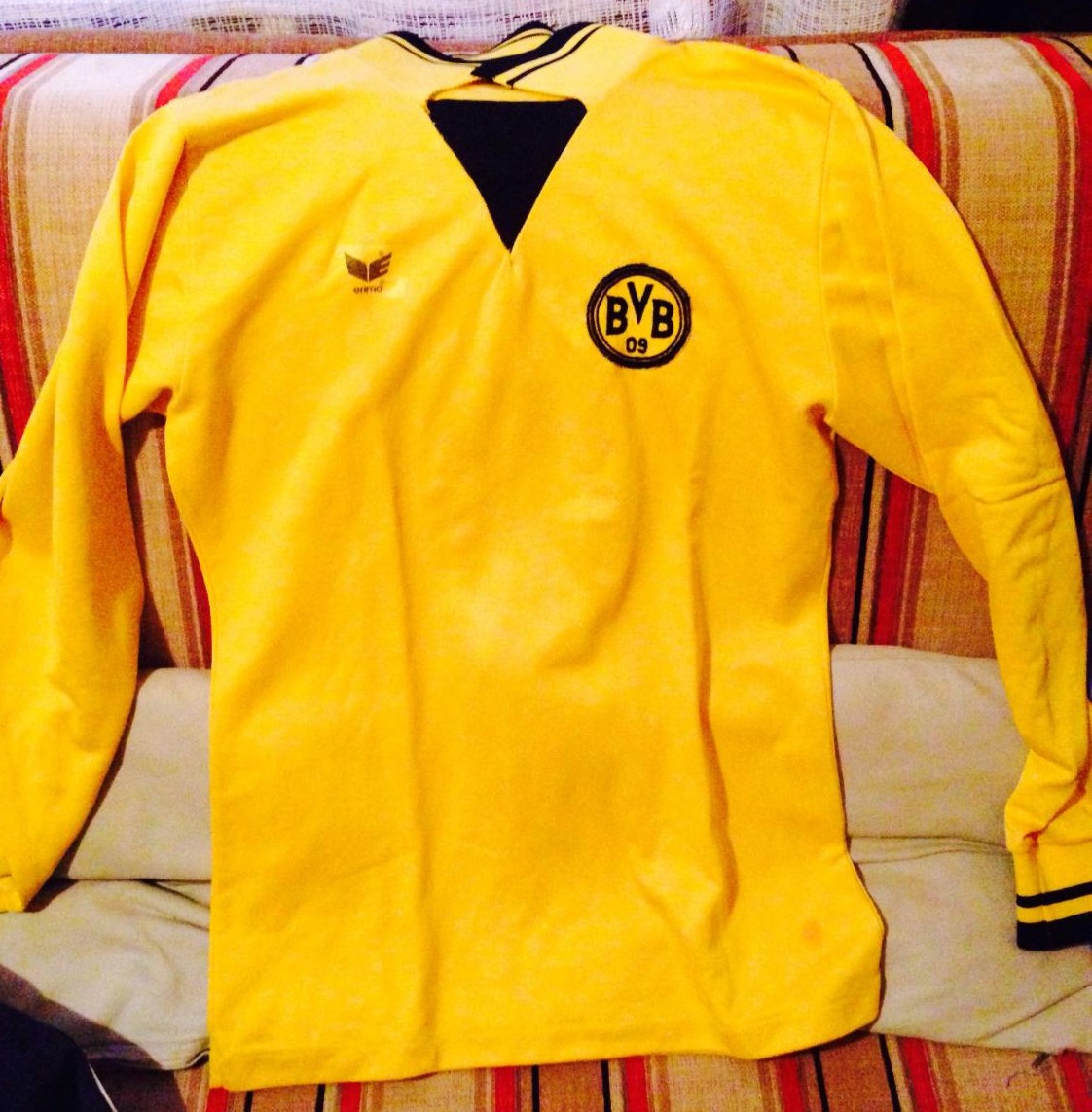 maillot équipe de borussia dortmund domicile 1979-1980 rétro