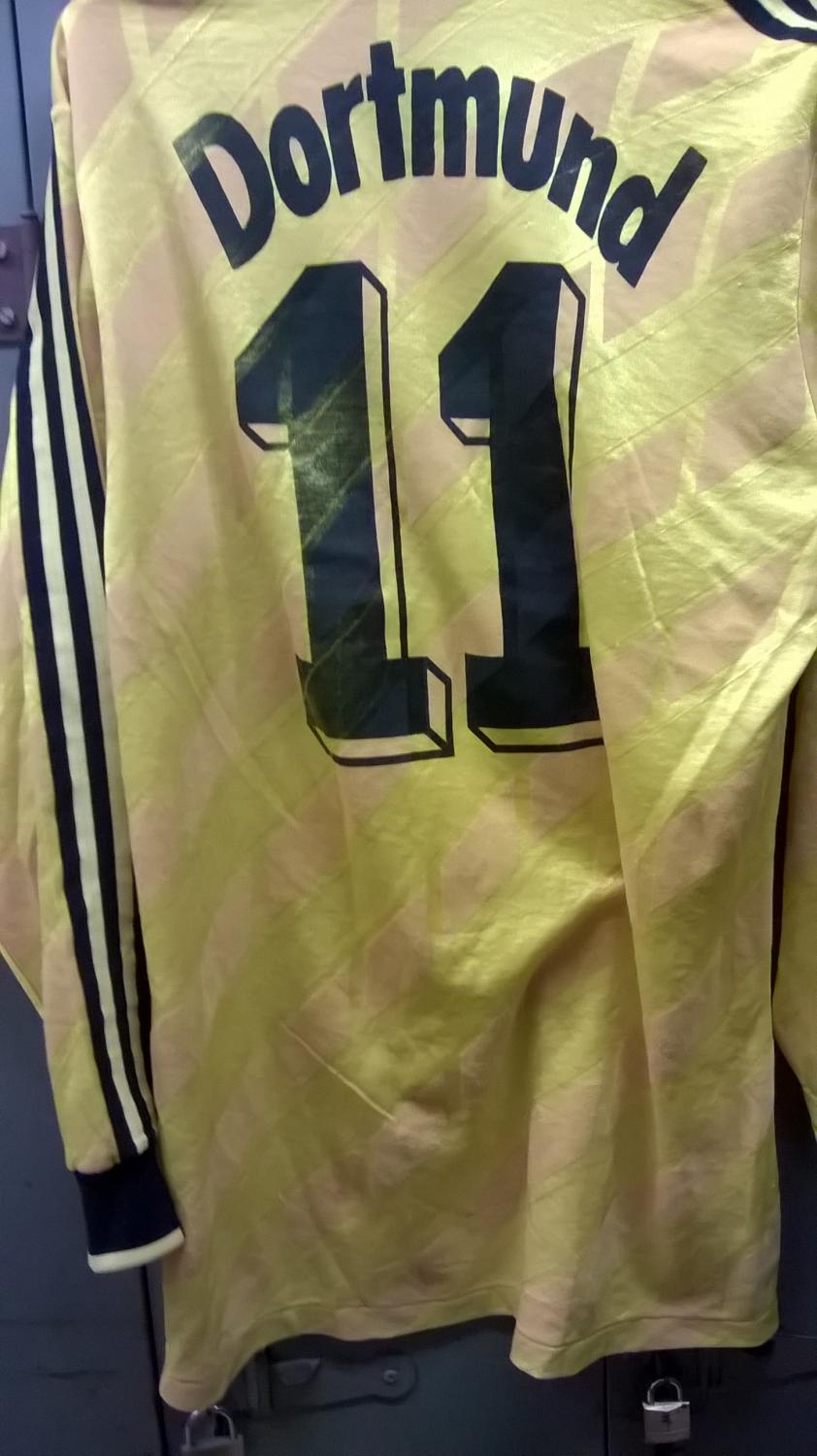 maillot équipe de borussia dortmund domicile 1988 rétro