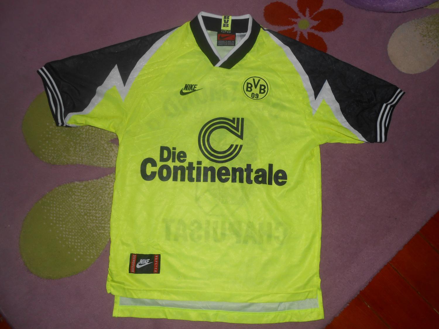 maillot équipe de borussia dortmund domicile 1995-1996 pas cher