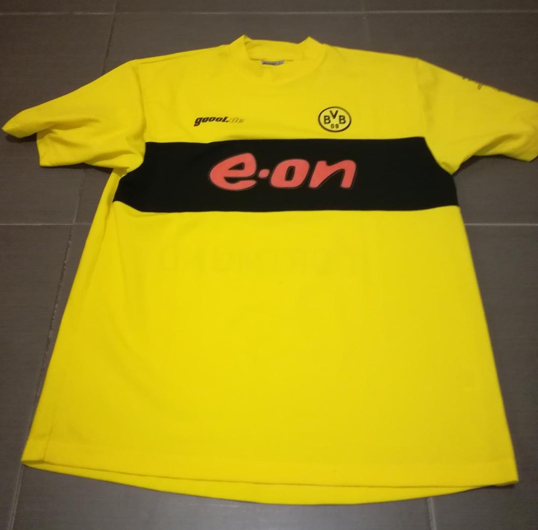 maillot équipe de borussia dortmund domicile 2002-2003 rétro