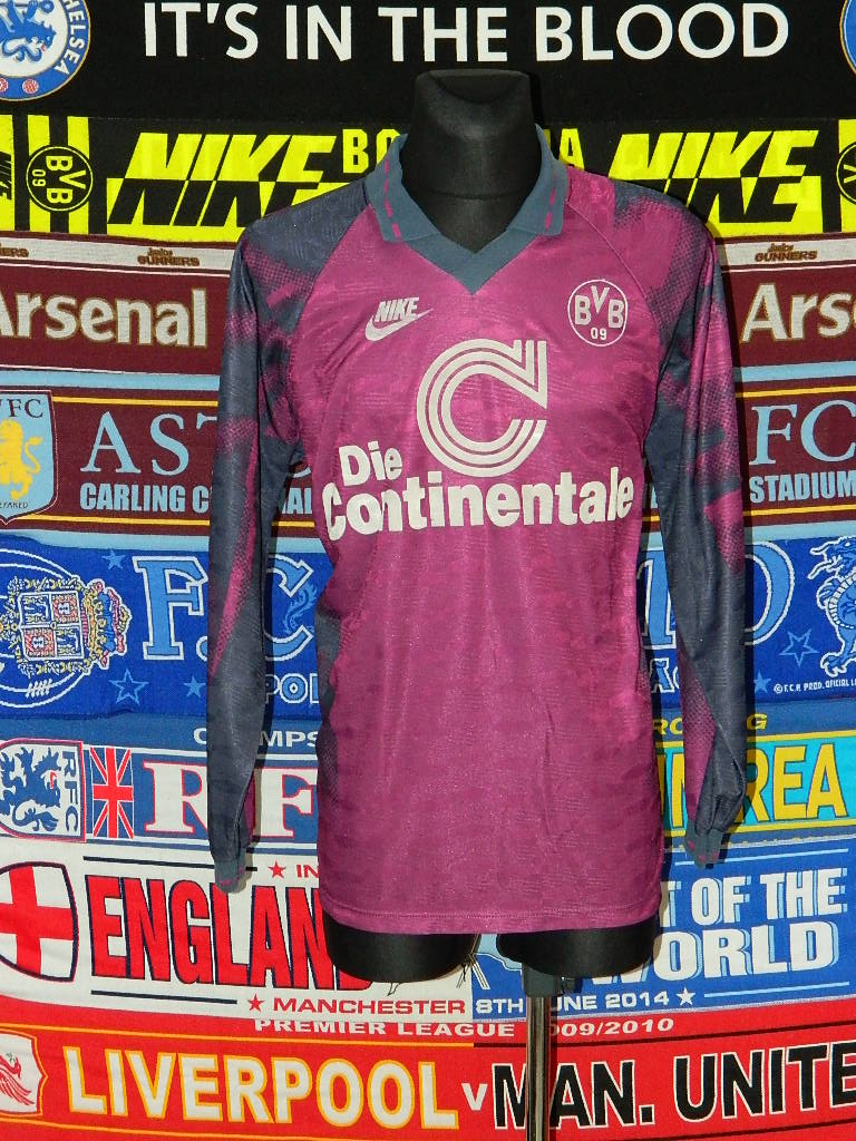 maillot équipe de borussia dortmund exterieur 1992-1993 rétro