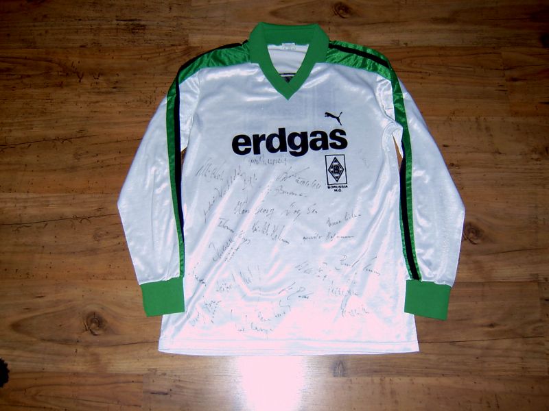 maillot équipe de borussia mönchengladbach domicile 1983-1985 rétro