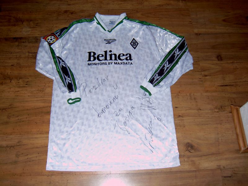 maillot équipe de borussia mönchengladbach domicile 1999-2000 pas cher