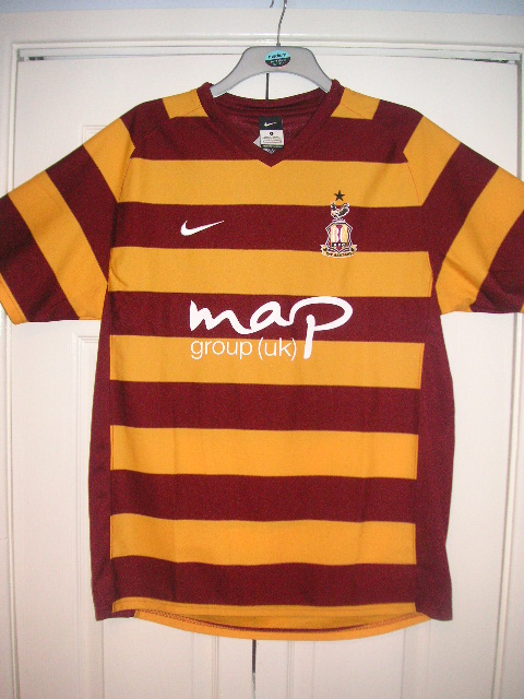 maillot équipe de bradford city afc domicile 2012-2013 pas cher