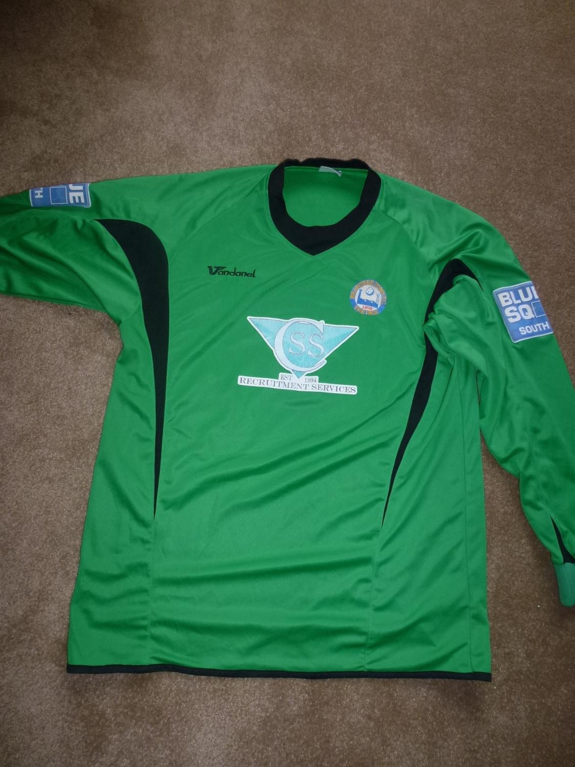 maillot équipe de braintree town gardien 2010-2011 pas cher