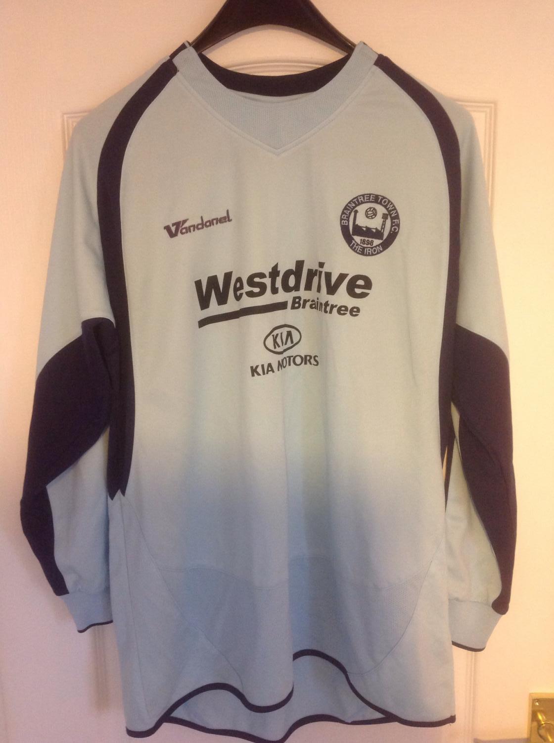 maillot équipe de braintree town réplique 2005-2006 pas cher