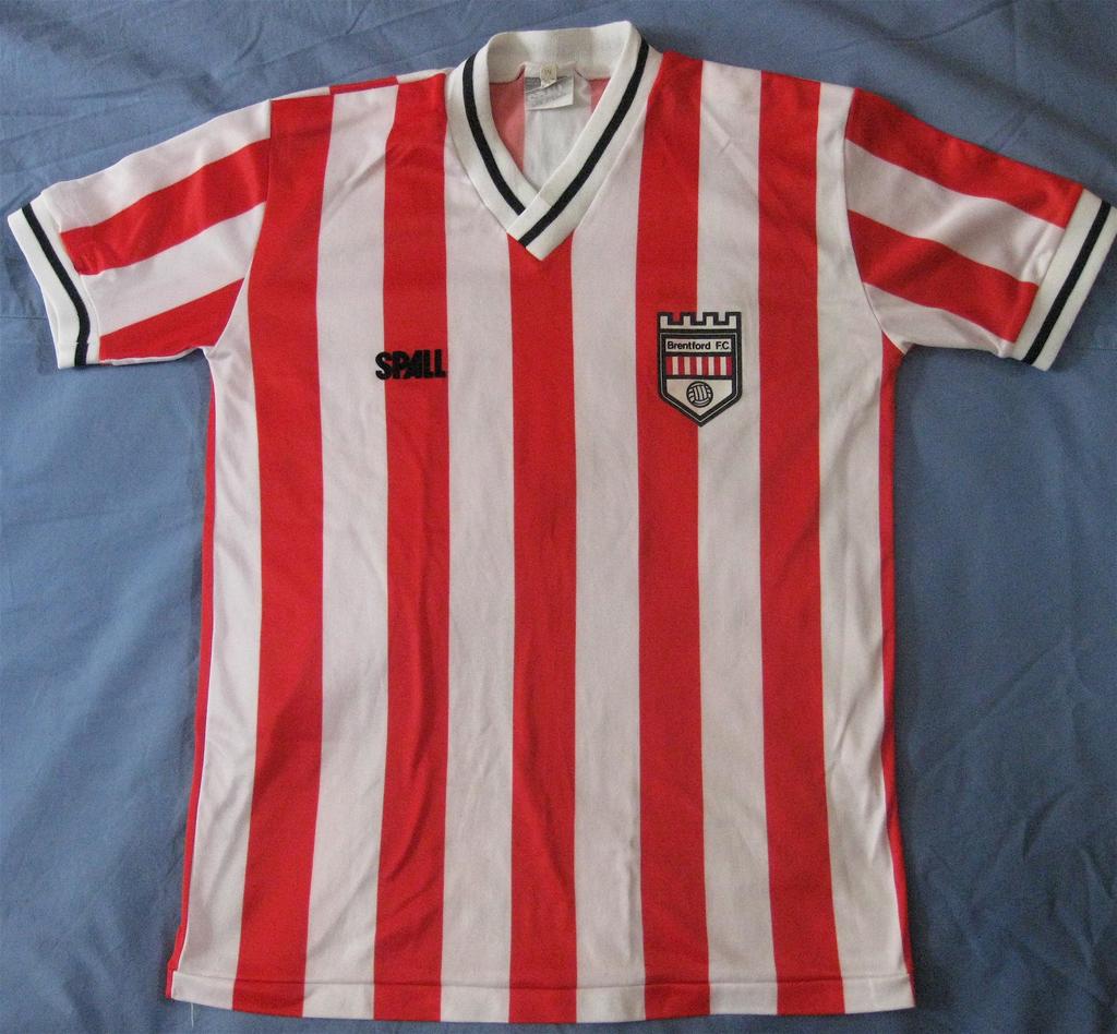 maillot équipe de brentford fc domicile 1986-1988 pas cher