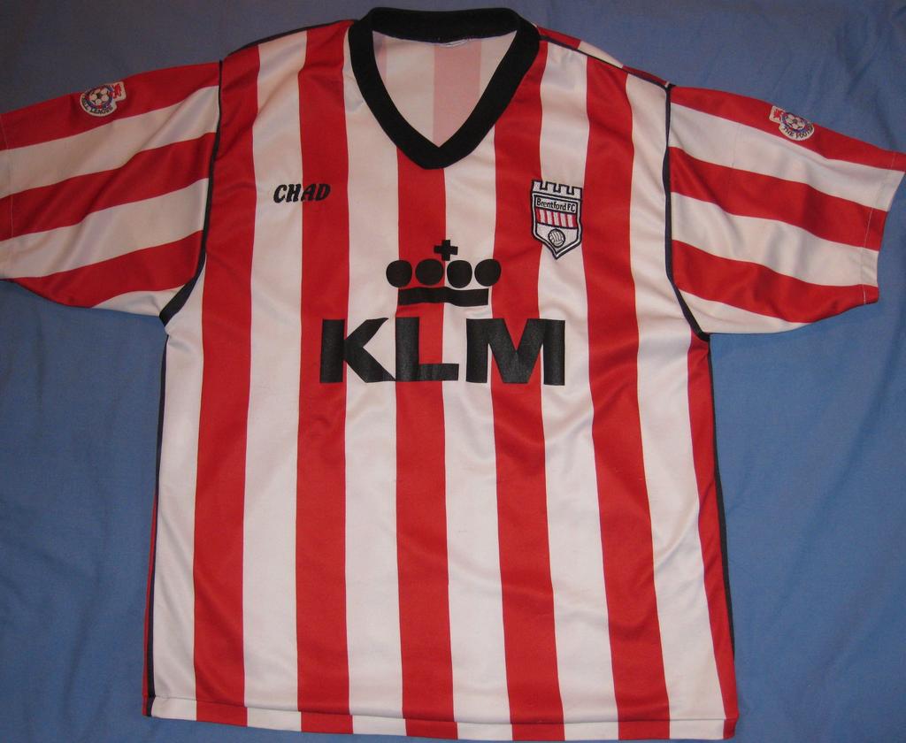 maillot équipe de brentford fc domicile 1991-1992 pas cher