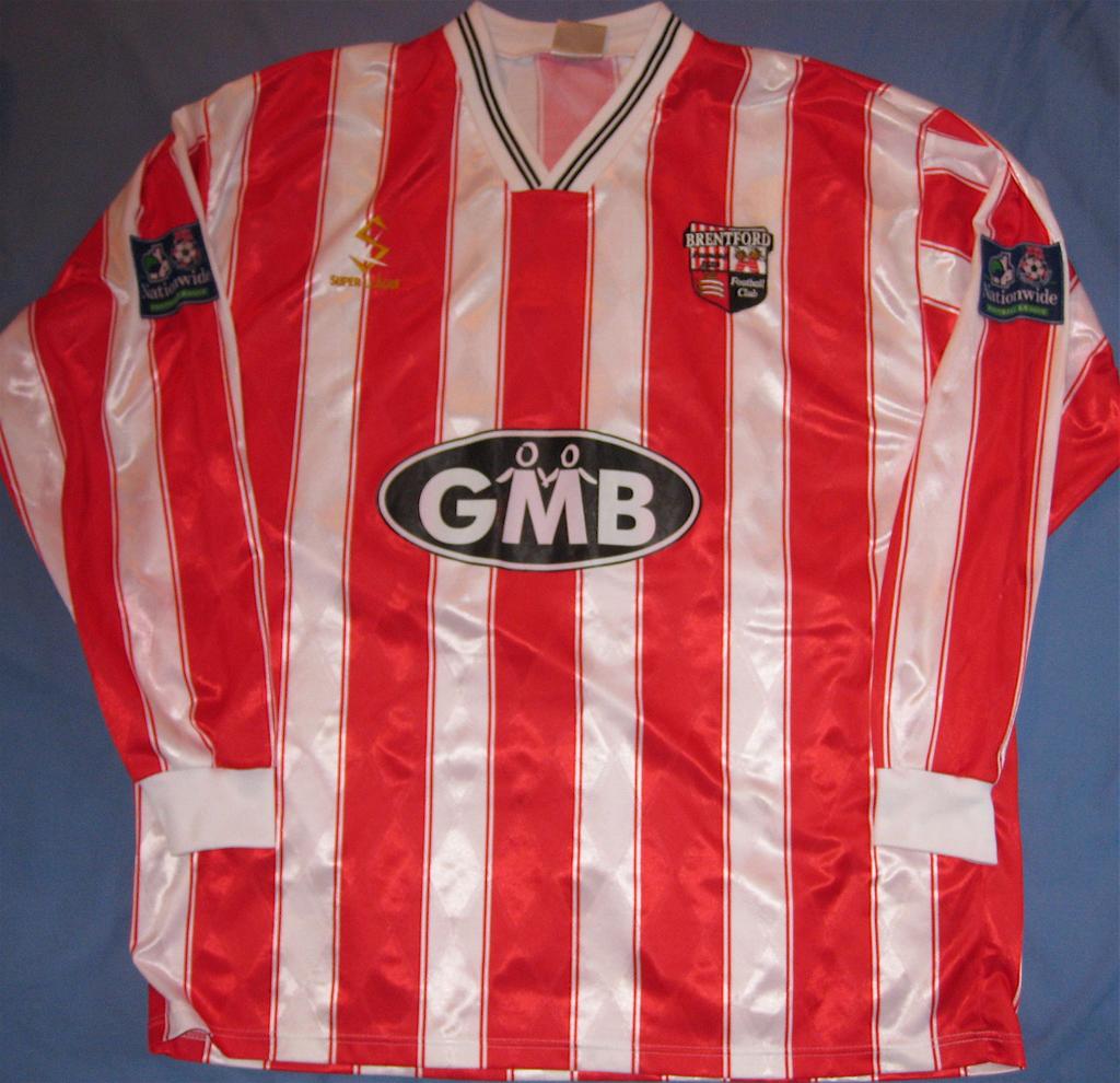 maillot équipe de brentford fc domicile 1998-1999 pas cher