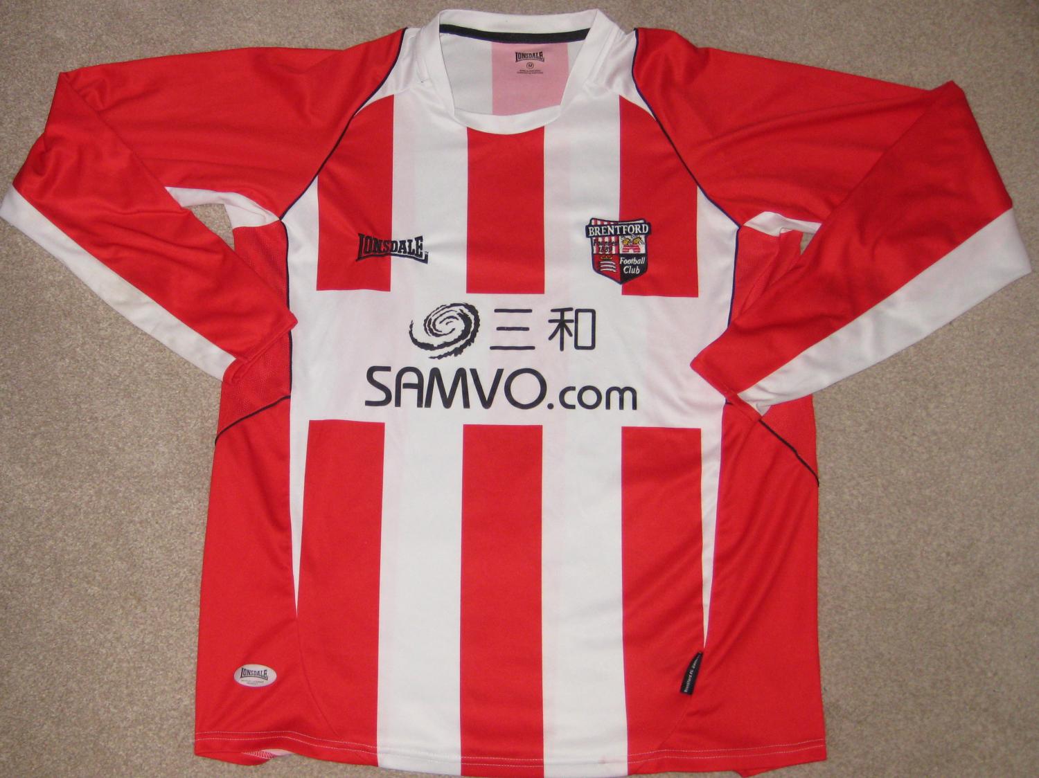 maillot équipe de brentford fc domicile 2006-2007 pas cher