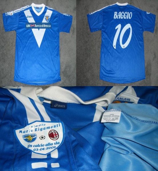 maillot équipe de brescia calcio domicile 2009 pas cher