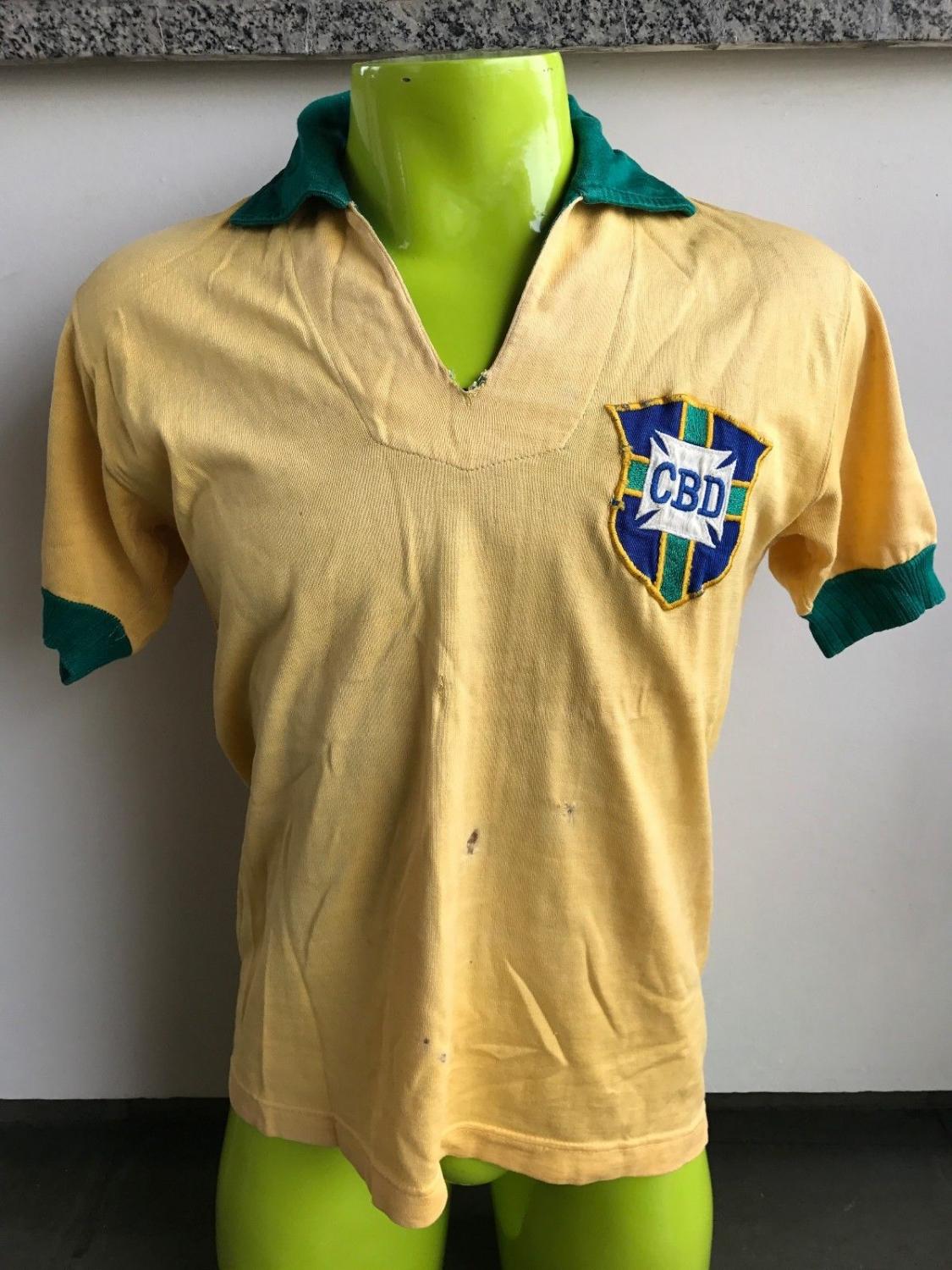 maillot équipe de brésil domicile 1969 pas cher