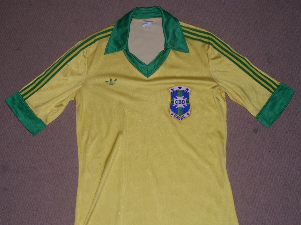 maillot équipe de brésil domicile 1978-1979 pas cher